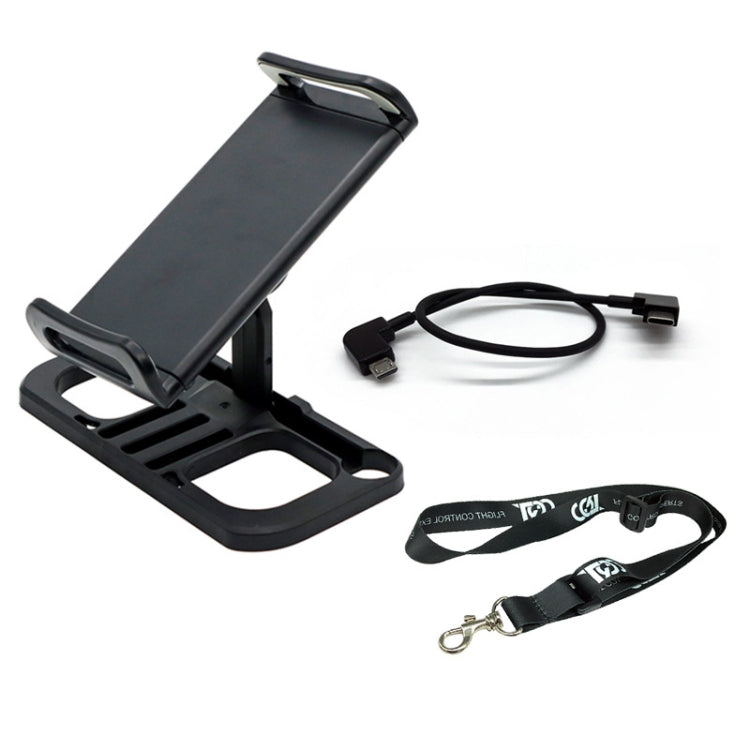 Drone Remote Controller Holder Tablet Extended Bracket Clip, With Lanyard & 8 Pin Line, With Lanyard & Type-C Line, With Lanyard & Micro USB Line, With Lanyard, Only Bracket Drone Remote Controller Holder Tablet Extended Bracket Clip, With Lanyard & 8 Pin Line, With Lanyard & Type-C Line, With Lanyard & Micro USB Line, With Lanyard, Only Bracket